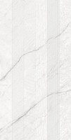 Керамогранит 160x80 9мм матовая с глянцевым эффектом CZ-GL07-D Montesa White Decor белый мрамор Arcadia Ceramica