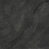 Керамогранит 60x60 20мм матовая рельефная r11 EX-203 Treviso Nero чёрный бетон Arcadia Ceramica