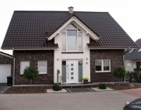 Плитка 28x8 8мм Brick 28 Brown матовая Incolor