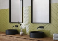Плитка 30x8 8мм Liguria Lime глянцевая Smile Tile