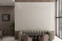 Плитка 30x8 8мм Liguria Cream глянцевая Smile Tile