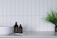 Плитка 30x8 8мм Fabia White матовая объемная Smile Tile