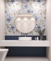 Плитка 30x8 8мм Fabia Jeans матовая объемная Smile Tile