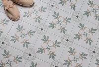 Керамогранит 20x20 9мм Siena Celeste матовая Smile Tile Керамогранит 20x20 9мм Siena Celeste матовая Smile Tile