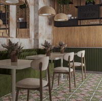 Керамогранит 20x20 9мм Siena Toledo матовая Smile Tile Керамогранит 20x20 9мм Siena Toledo матовая Smile Tile