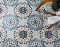 Керамогранит 20x20 9мм Siena Palma матовая Smile Tile