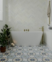 Керамогранит 20x20 9мм Siena Palma матовая Smile Tile