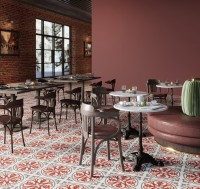 Керамогранит 20x20 9мм Siena Ibis матовая Smile Tile