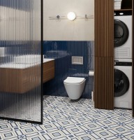 Керамогранит 20x20 9мм Artisan Laguna матовая Smile Tile