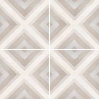 Керамогранит 20x20 9мм Artisan Cream матовая объемная Smile Tile Керамогранит 20x20 9мм Artisan Cream матовая объемная Smile Tile