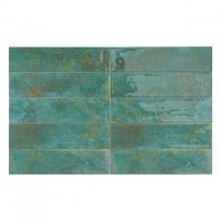 Керамическая Tropicana Turquoise матовая объемная 30x8 8мм Smile Tile Керамическая Tropicana Turquoise матовая объемная 30x8 8мм Smile Tile