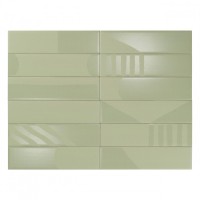 Керамическая Rivera Mist Green матовая объемная 30x8 8мм Smile Tile Керамическая Rivera Mist Green матовая объемная 30x8 8мм Smile Tile