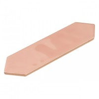 Керамическая  Picket Rose глянцевая объемная 30x8 10мм Smile Tile