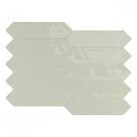 Керамическая  Picket Menta глянцевая объемная 30x8 10мм Smile Tile