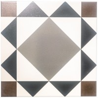 Керамогранит Эклектика Бристоль матовая 20x20 8мм Smile Tile