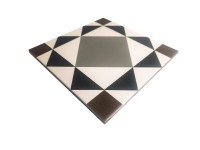 Керамогранит Эклектика Бристоль матовая 20x20 8мм Smile Tile