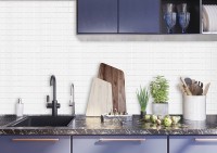 мозаика 31x31 6мм Staro White Matt матовая Starmosaic