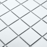 мозаика 31x31 6мм Staro White Matt матовая Starmosaic