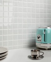 мозаика 31x31 6мм Staro White Crackle Glossy глянцевая Starmosaic