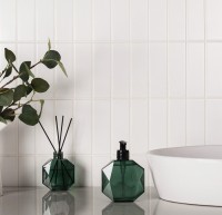 мозаика 30x30 6мм Brick & Metro White Matt матовая Starmosaic