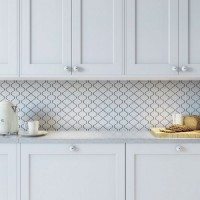 мозаика 28x25 6мм Shapes Latern White Matt матовая Starmosaic