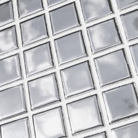 мозаика 30x30 6мм Metal Silver Glossy глянцевая Starmosaic