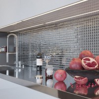 мозаика 30x30 6мм Metal Silver Glossy глянцевая Starmosaic