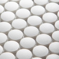 Мозаика 32x31 6мм Non-Slip Penny Round White Antislip нескользящая r12 Starmosaic