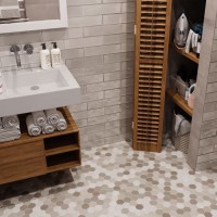 Мозаика 33x28 6мм Non-Slip Small Lb Antislip нескользящая r12 Starmosaic