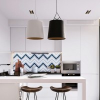 мозаика 28x28 6мм Albion Wave Blue матовая Starmosaic