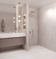 Керамогранит 120x60 9мм Lunarossa Elegant Beige Satin сатинированная с карвингом Staro