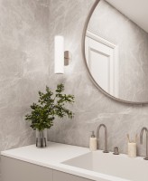 Керамогранит 120x60 9мм Lunarossa Astra Ice Age Carving Satin карвинг сатин Staro