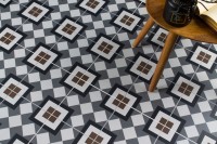 Керамогранит 60x60 8мм Carpets Pre-Cut Bristol Red Matt матовая Staro