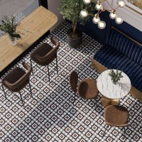 Керамогранит 60x60 8мм Carpets Pre-Cut Bristol Red Matt матовая Staro