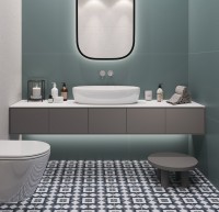 Керамогранит 60x60 8мм Carpets Pre-Cut Bristol Green Matt матовая Staro