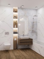 Керамогранит 120x60 8мм Velvet Statuario Carvino Matt матовая Staro