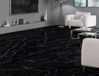 Керамогранит 120x60 9мм Palacio Nero Marquina High Gloss полированная зеркальная Staro
