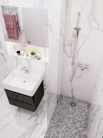 Керамогранит 60x60 8мм Oasis Milos Statuario Polished полированная Staro