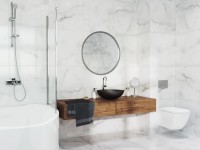 Керамогранит 60x60 8мм Oasis Antisky White Polished полированная Staro