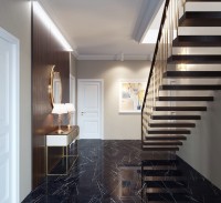 Керамогранит 60x60 9мм Oasis Conical Black High Gloss полированная зеркальная Staro