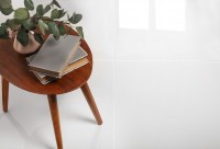 Керамогранит 120x60 9мм Mono Snow White Polished полированная Staro