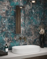 Керамогранит Palacio Neo Amazonite Teal High Gloss полированная зеркальная 120x60 9мм Staro
