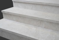 Ступень керамогранит L Ступени Mystical Charm Bianco Matt С Подступенником матовая с рельефом 120x32 9мм Staro Ступень керамогранит L Ступени Mystical Charm Bianco Matt С Подступенником матовая с рельефом 120x32 9мм Staro