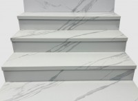 Ступень керамогранит L Ступени Statuario Calipso Matt С Подступенником матовая 120x32 8мм Staro Ступень керамогранит L Ступени Statuario Calipso Matt С Подступенником матовая 120x32 8мм Staro