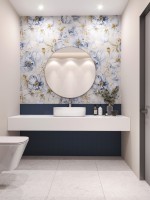 Керамогранит 120x60 5мм Decors Elite Bluebell Decor A+B Matt (2 Шт В Компл) матовая Staro Slim