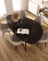 Керамический слэб 280x120 6мм Matt Black Bonanza Sahara sahara (micro cid) Staroslabs