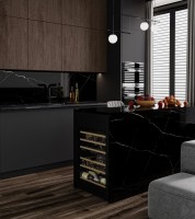 Керамический слэб 278x120 6мм Polished Marquina Night полированная Staroslabs