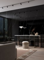 Керамический слэб 278x120 6мм Polished Marquina Night полированная Staroslabs