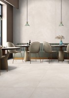 Керамический слэб 120x120 9мм Matt Krater Perla Repose матовая Staroslabs