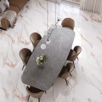 Керамический слэб 120x120 9мм Polished Beldia Bianco Elegance полированная Staroslabs